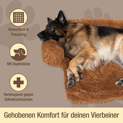 Dog Sofa Protector Bed – Cushioned Fabric, Indoor Use