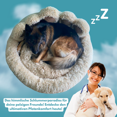 Bärenpfote Orthopädisches Hundebett, Gemütliches Tierbett