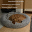 Deluxe Wolke 7 rundes Hundebett mit Ersatzbezug
