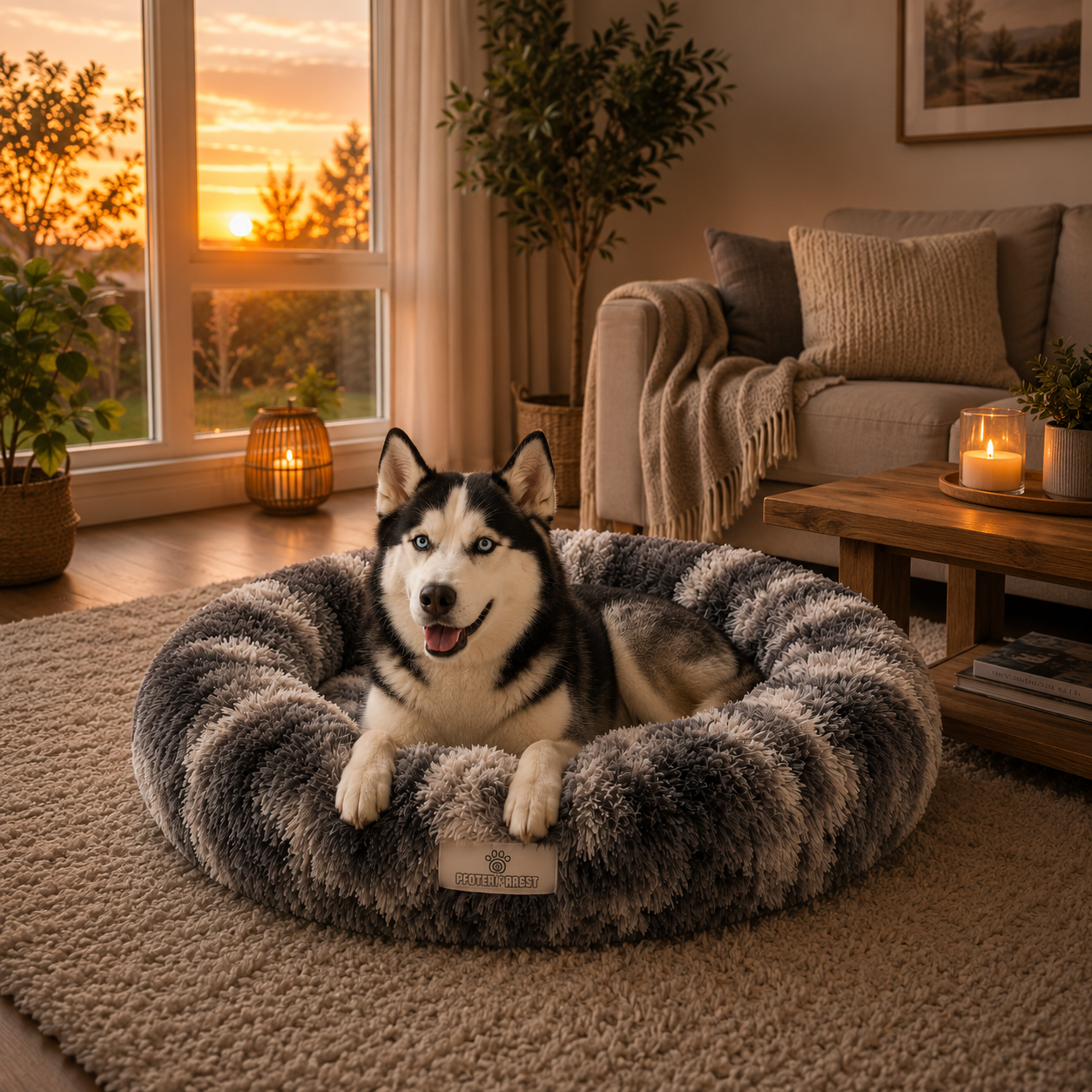 Hundebett „Wolke 7“ – Extra weich & Orthopädisch