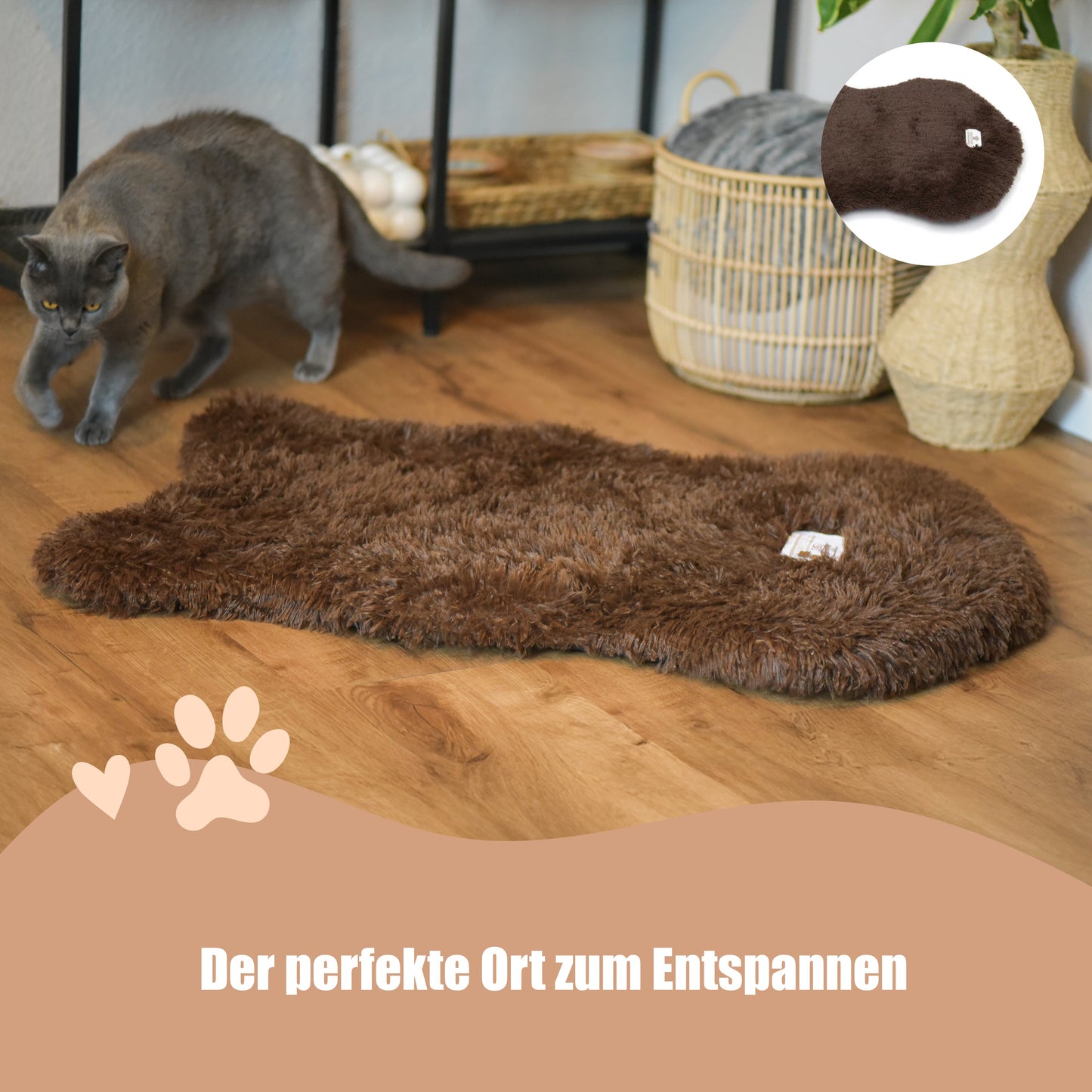 Orthopädisches Hundebett aus Memory-Schaum