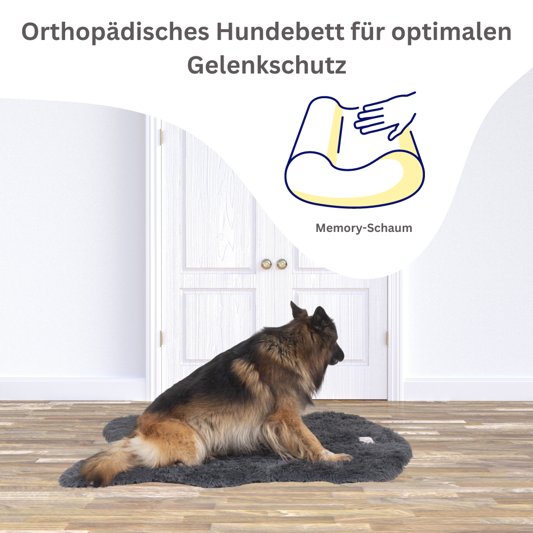 Orthopädisches Hundebett aus Memory-Schaum