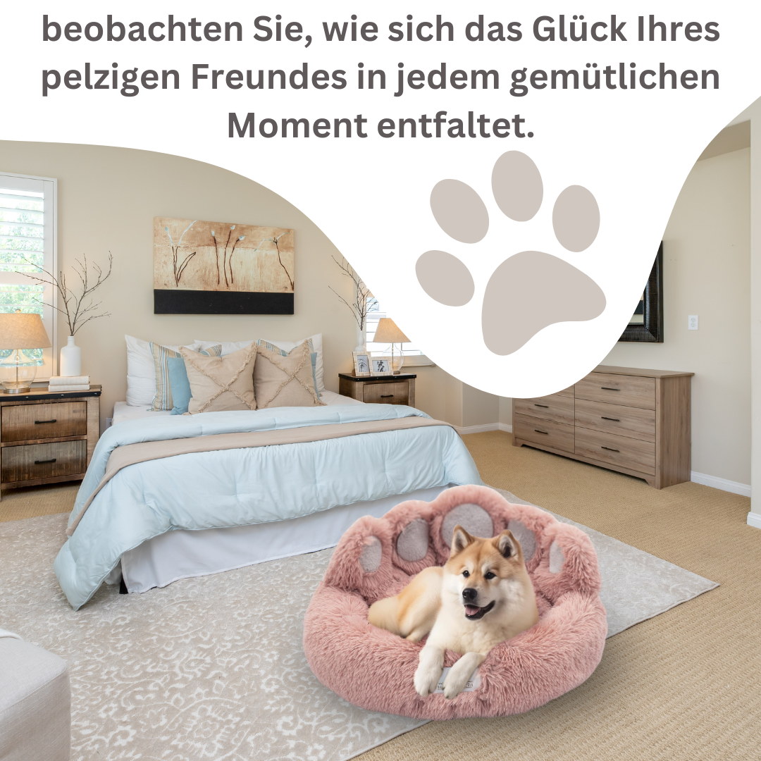 Bärenpfote Orthopädisches Hundebett, Gemütliches Tierbett