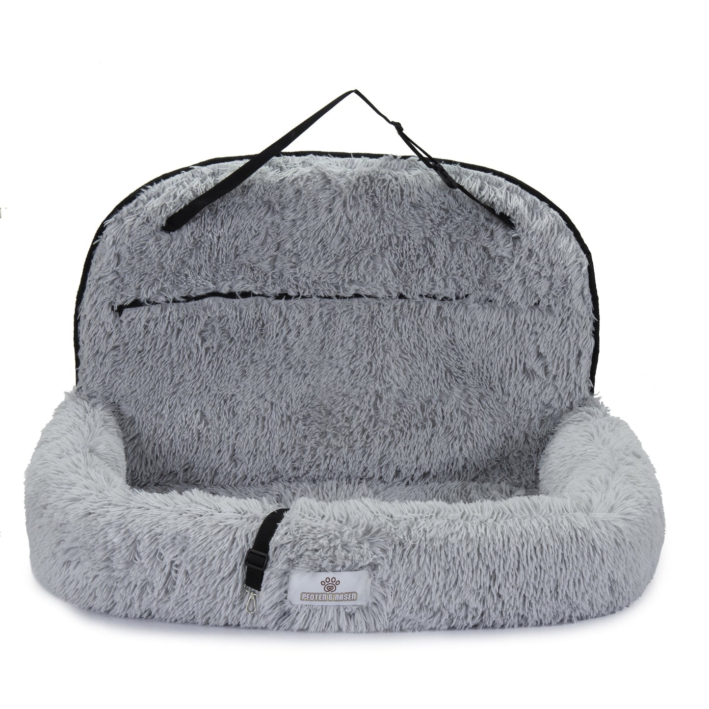 2-in-1 Memory Foam Autositz und Hundebett